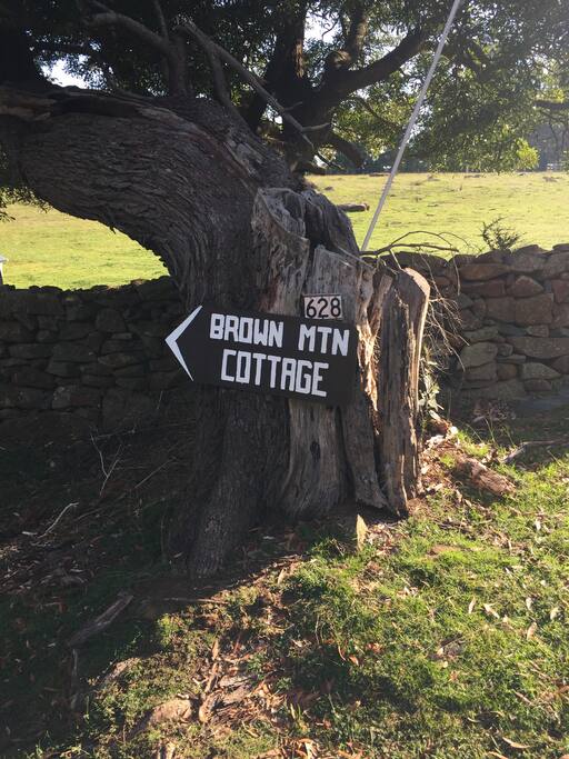 Look for the sign