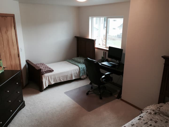 Twin suite.