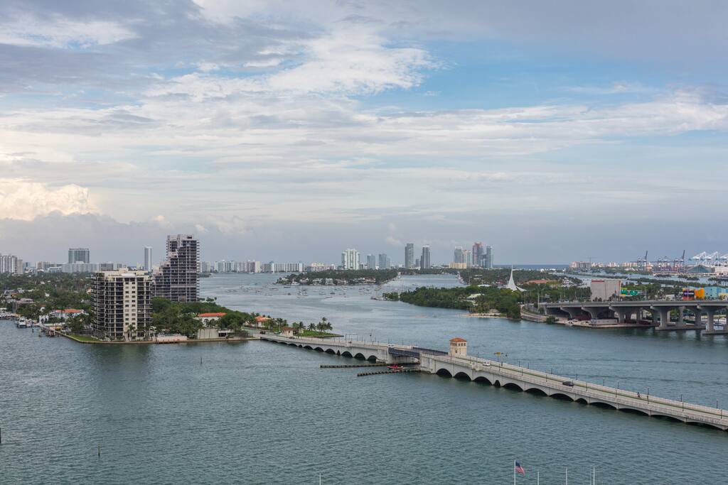 East balcony view