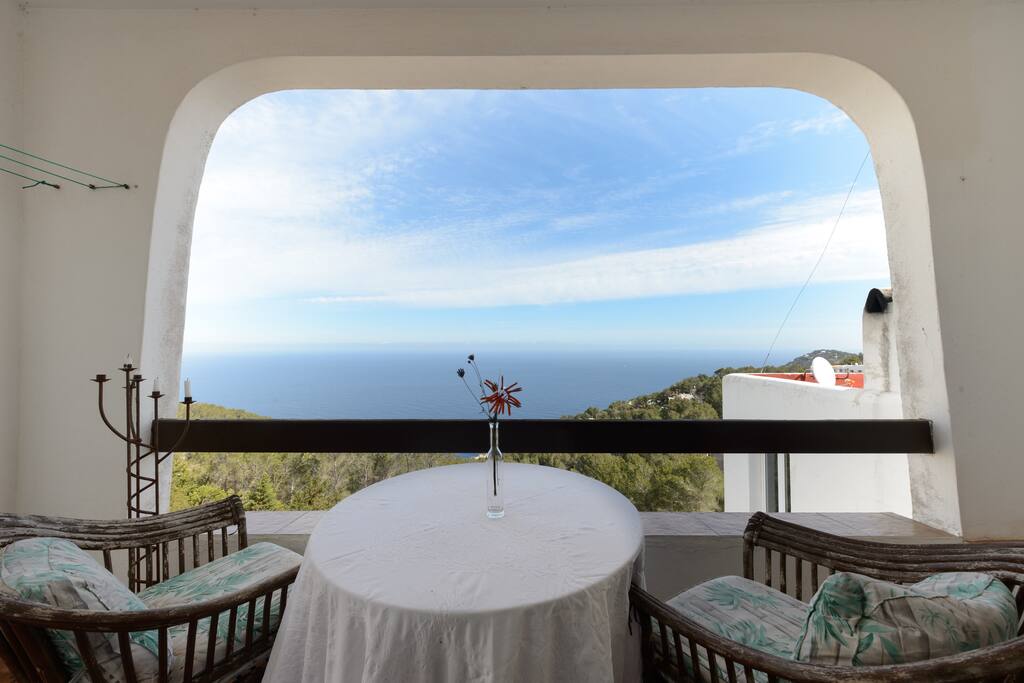 View from the balcony