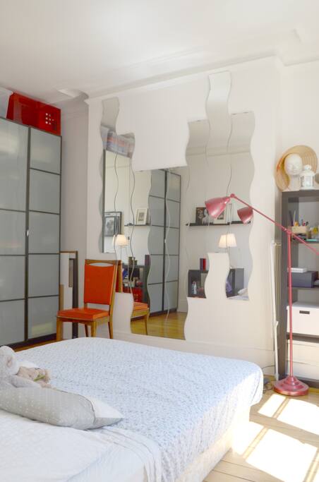 The bed room