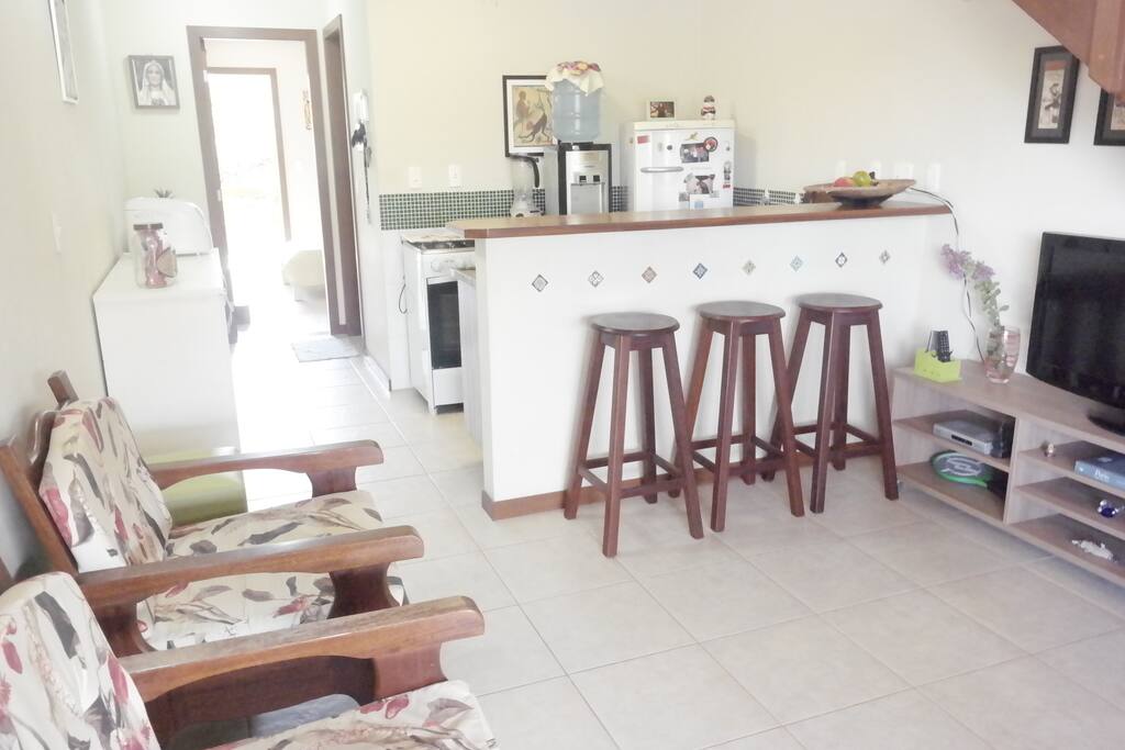 Sala e cozinha Compartilhada 1º Andar