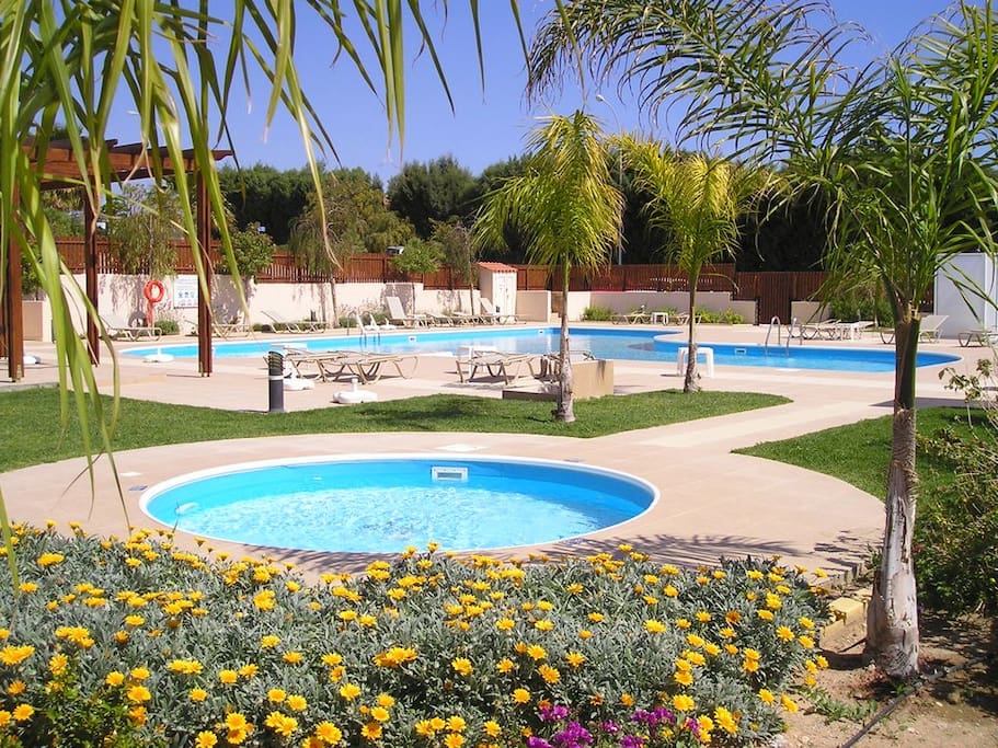 Communal swimming pool