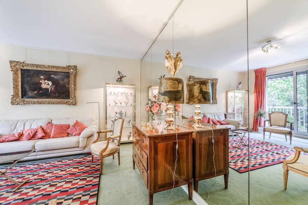 The living room