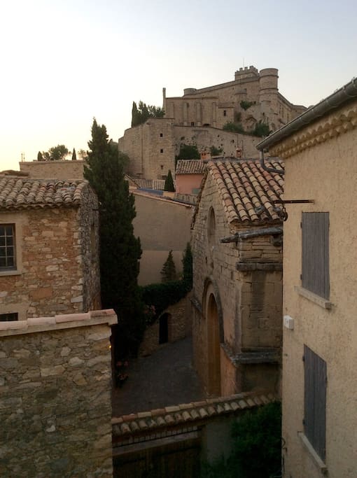 Châteaux vu de la terrasse