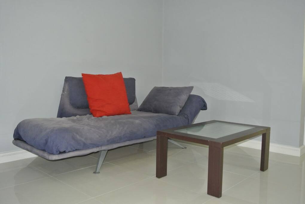 Living Room with sofa bed