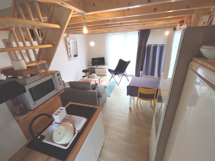 Petite Maison Ossature Bois Dans Village Du Golfe - Sarzeau