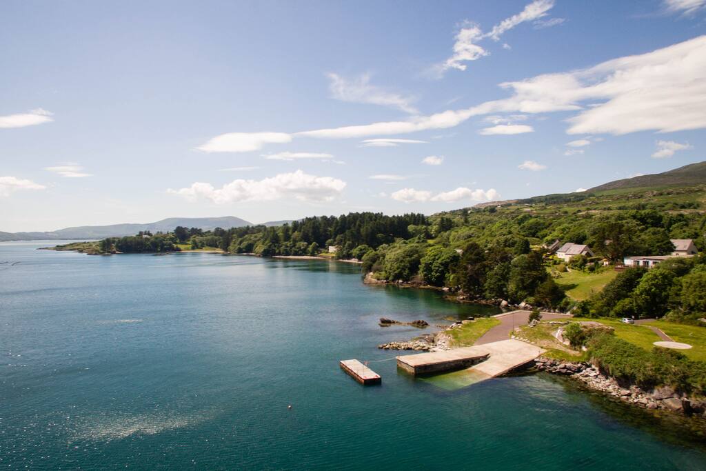 Private jetty and slipway