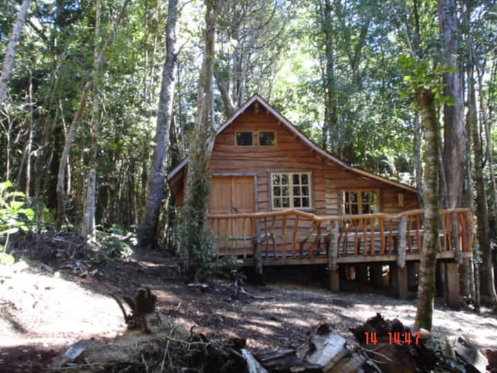 Rustic cabin, Chilean Patagonia, Tita. Cabins for Rent in Conaripe