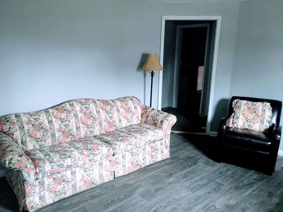 Living Room with Queen Sofa Bed