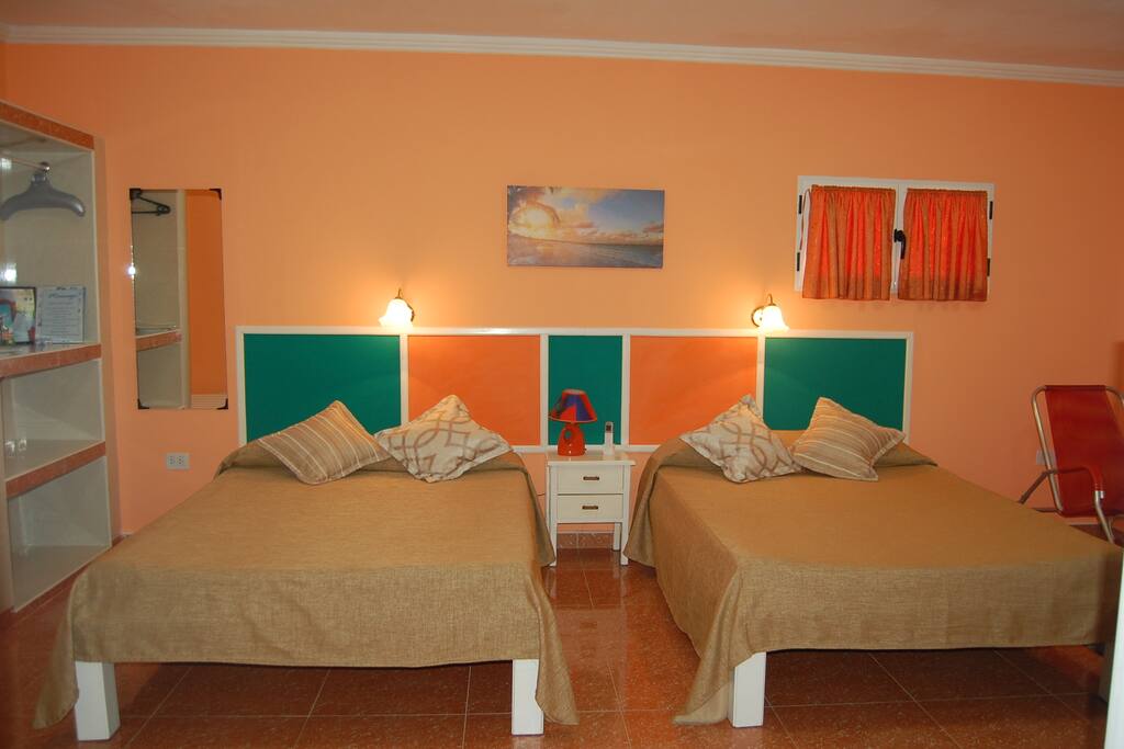 Comfortable room for up to 4 guests. Equipped with all you might need during your stay.
