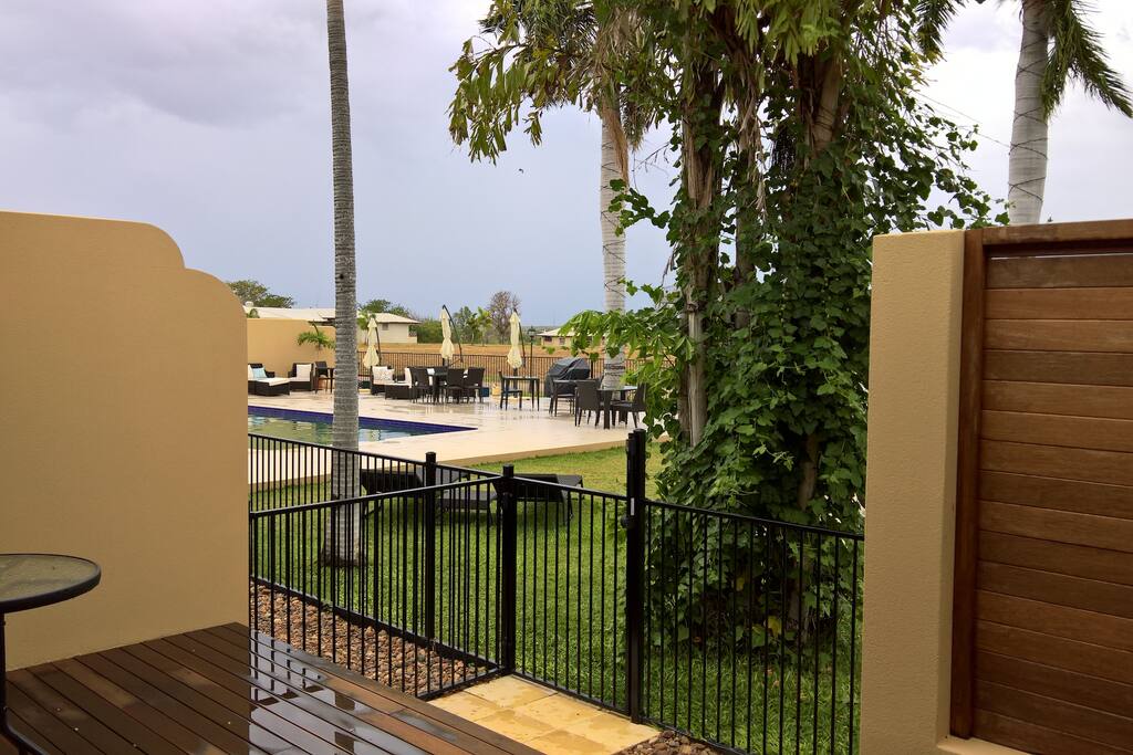 The view to the Pool