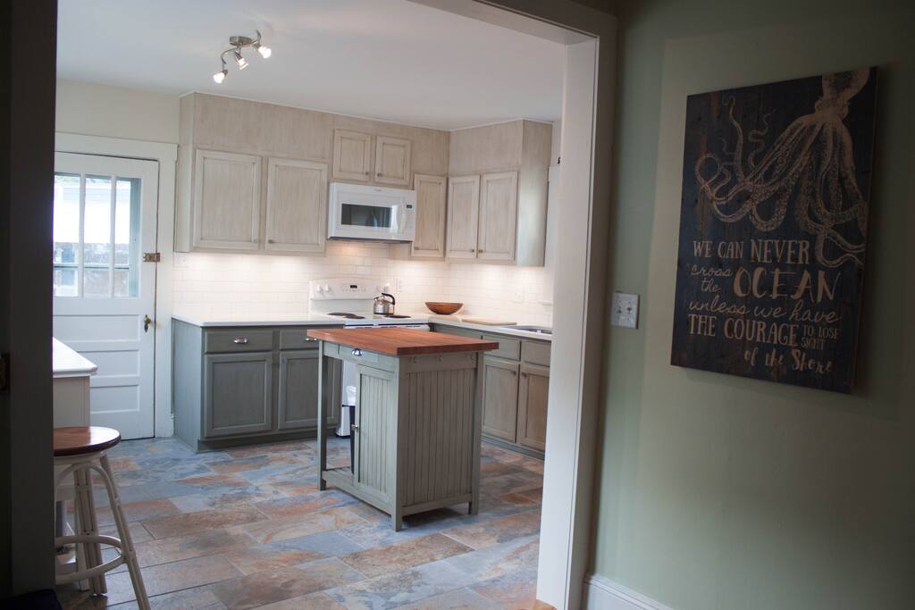 Newly renovated kitchen