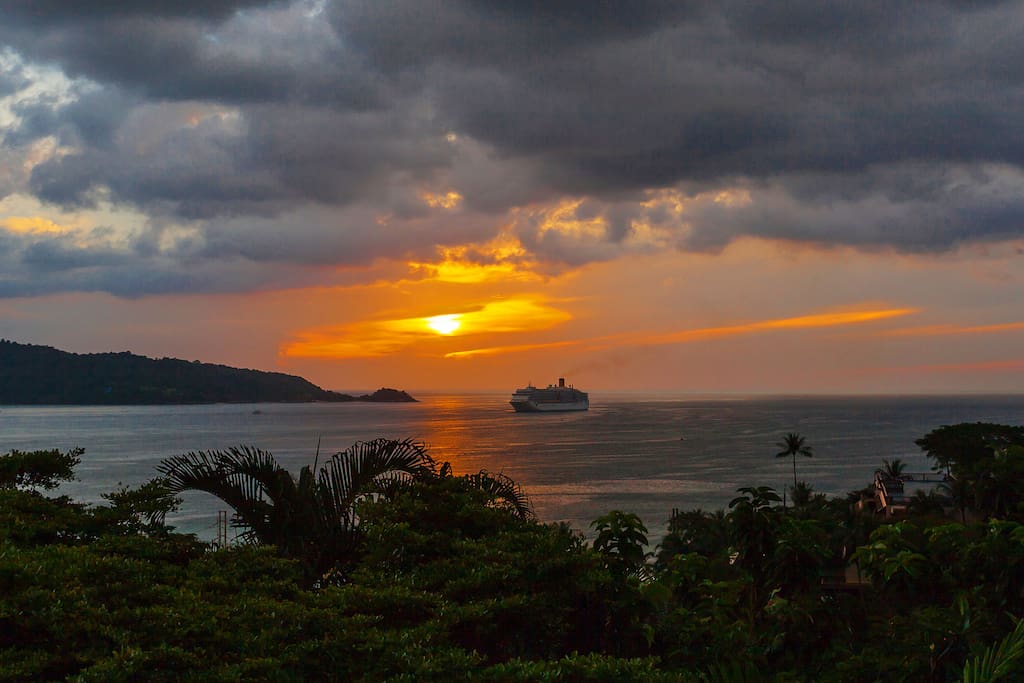 Sunset from Terrace