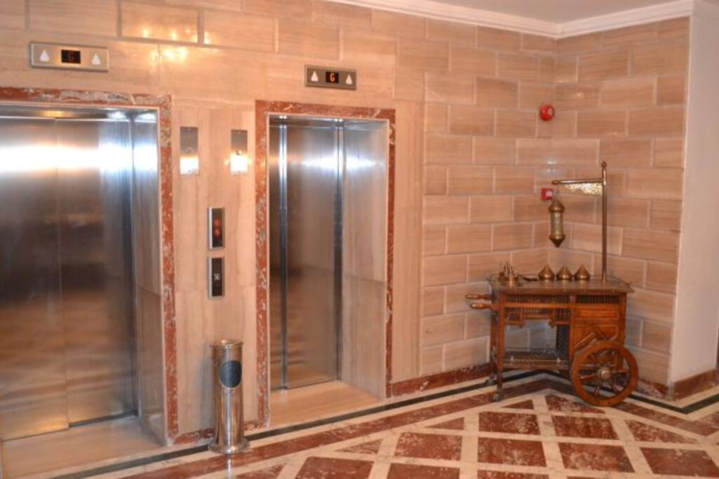 New installed elevators