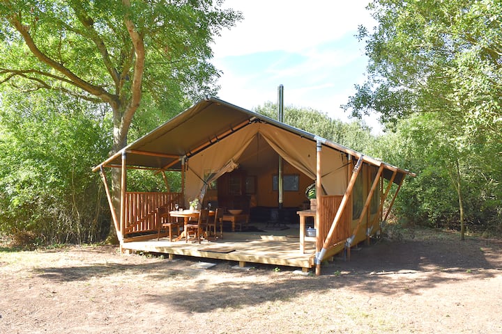 THE BRICKMAKER'S RETREAT- Large & Cosy Safari Tent