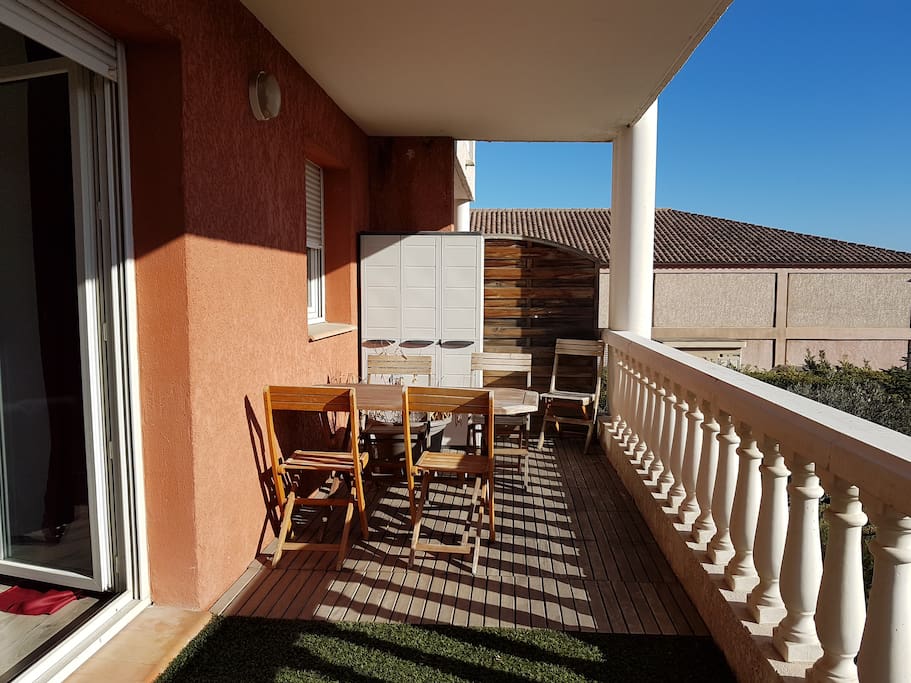Terrasse 15m²