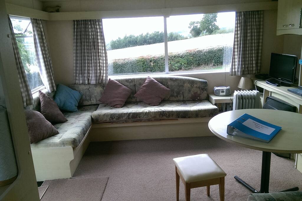 Caravan living room