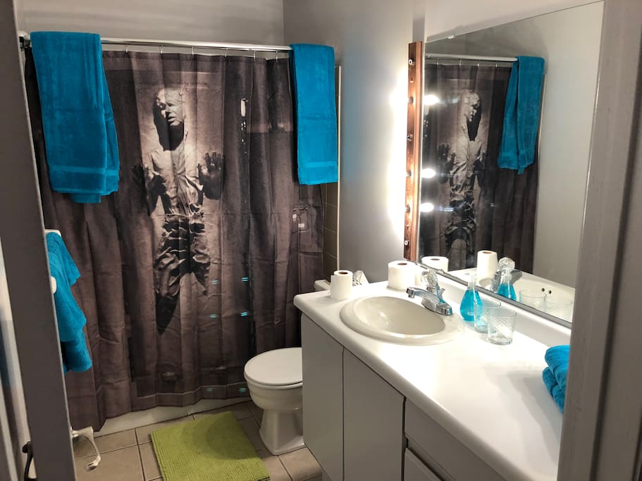 The bathroom