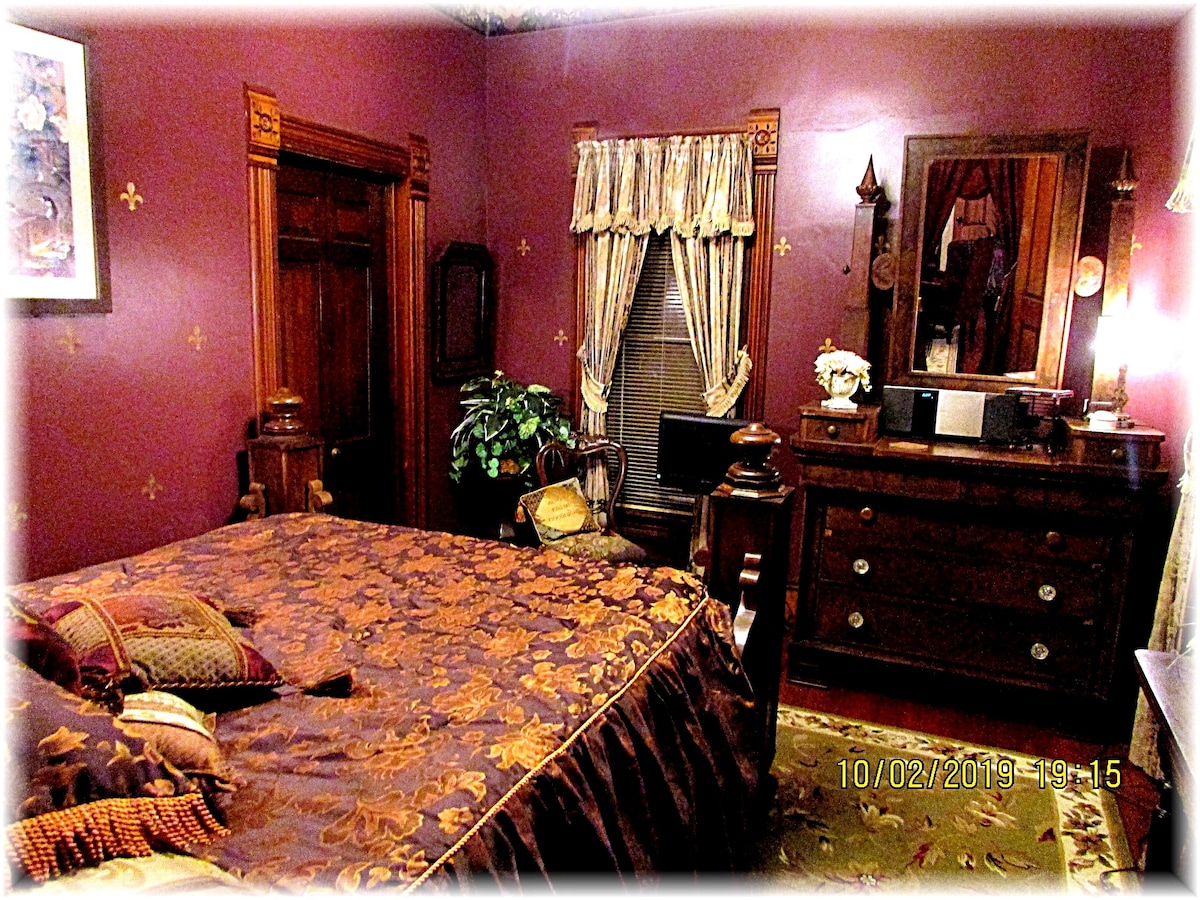 Claude Carter-slaapkamer