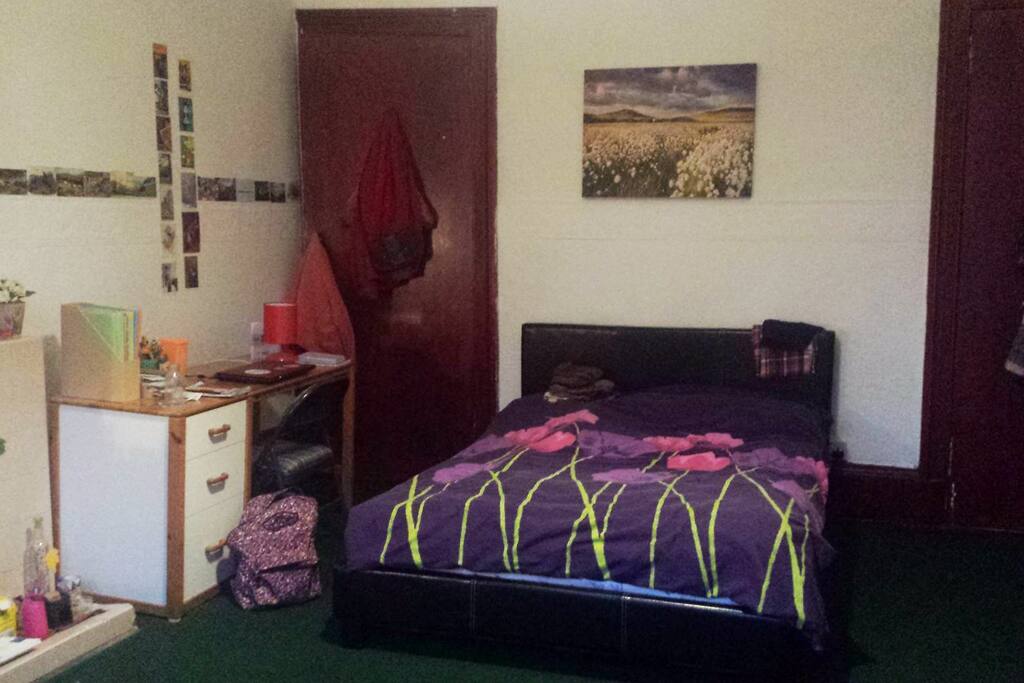 Big double bed