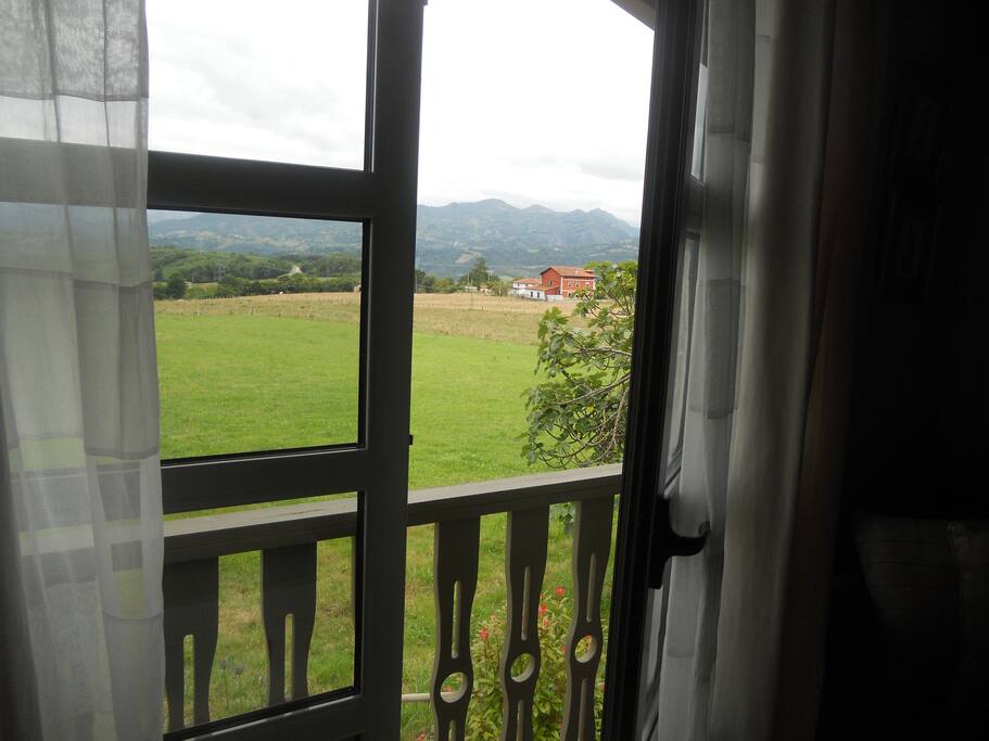Vista desde el balcon del dormitorio