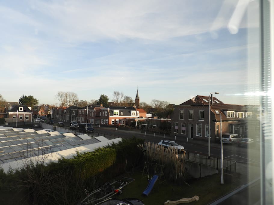 Street view from bedroom 1.