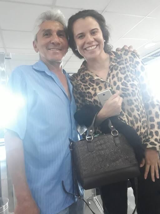 Dra. Vanina. Nossa primeira hóspede.