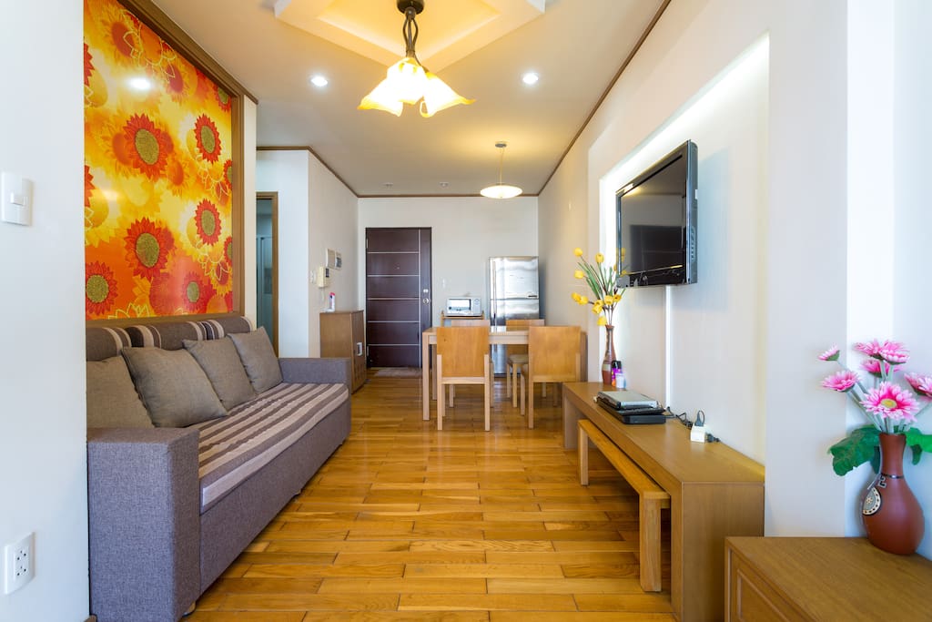Living Room & Dining