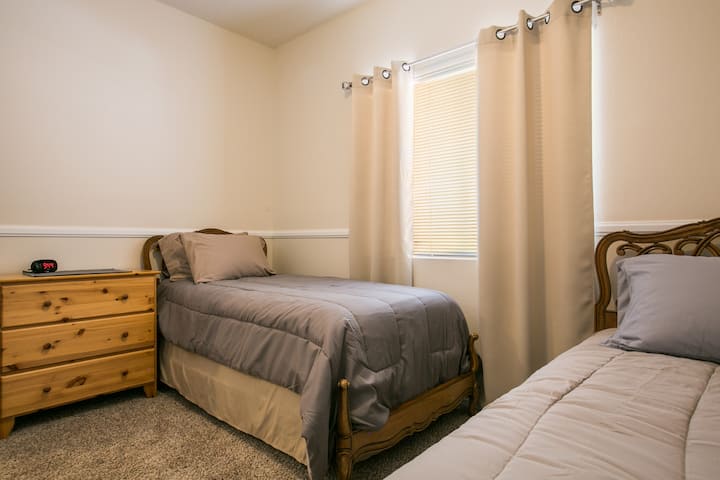 Bedroom 3 Two Twin Beds. Pack-N-Play also provided if needed.