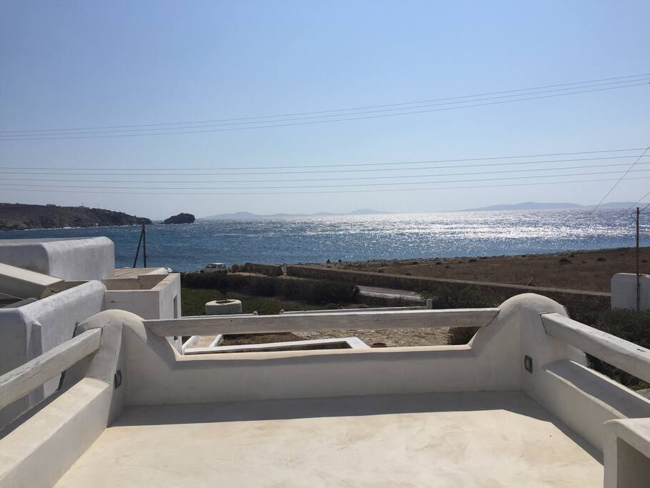 The sea view