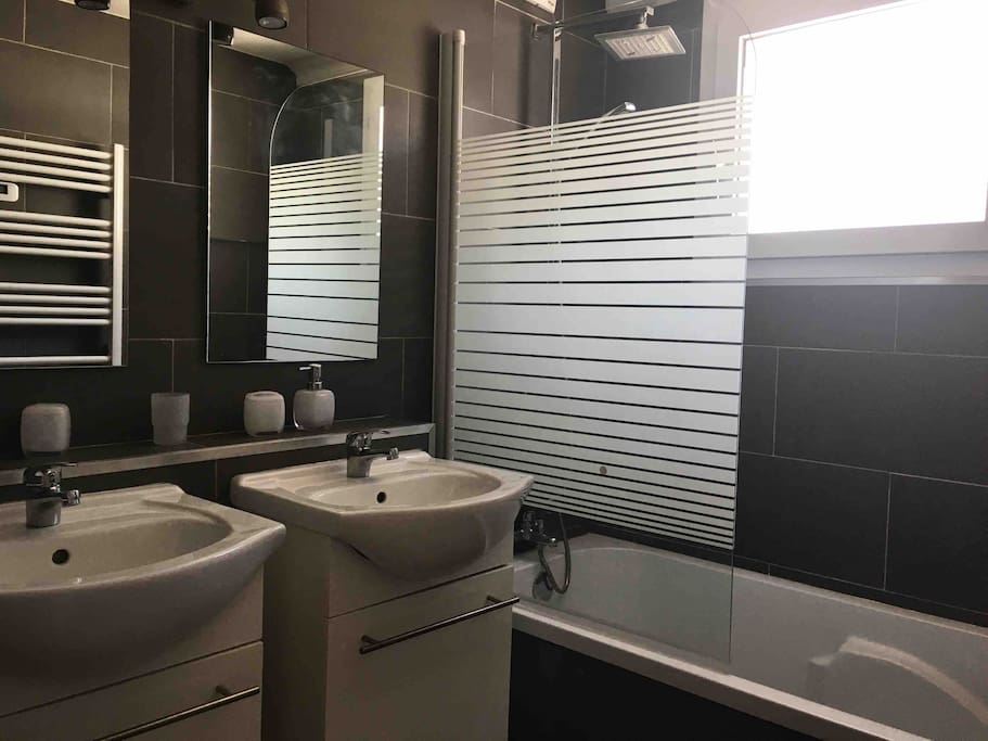 Salle de bain double vasques