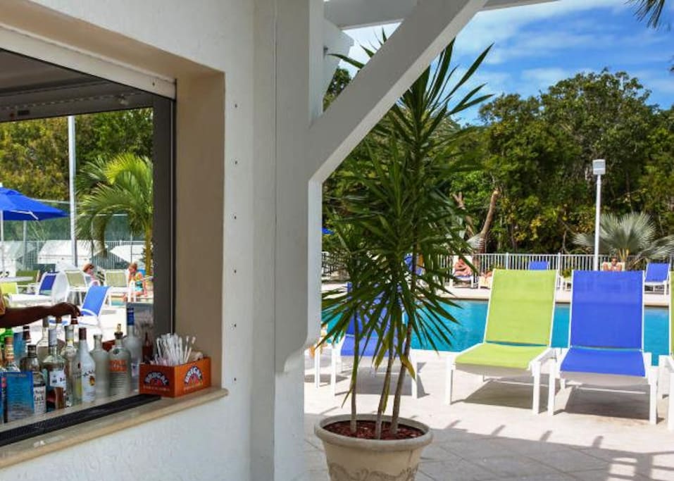 bar at our Pool