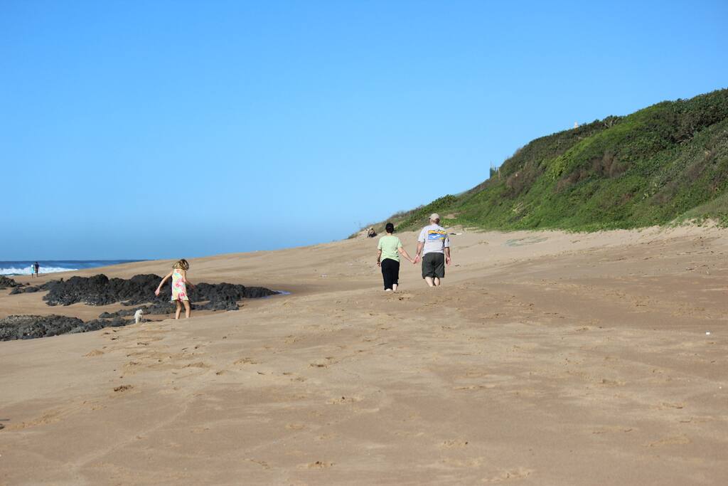 The House has direct access to a semi-private beach, with wonderful areas to swim and play. It is situated within 10 minutes drive of the major shopping malls, whilst being in a secure area with 24 hour security and patrols.