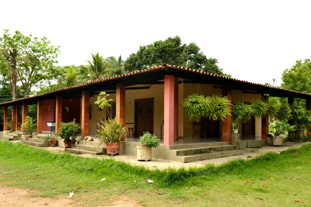 Sitio Alegria: Lateral da casa