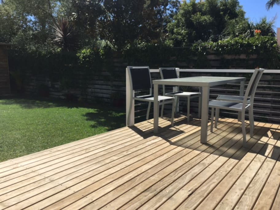 Outside dining table