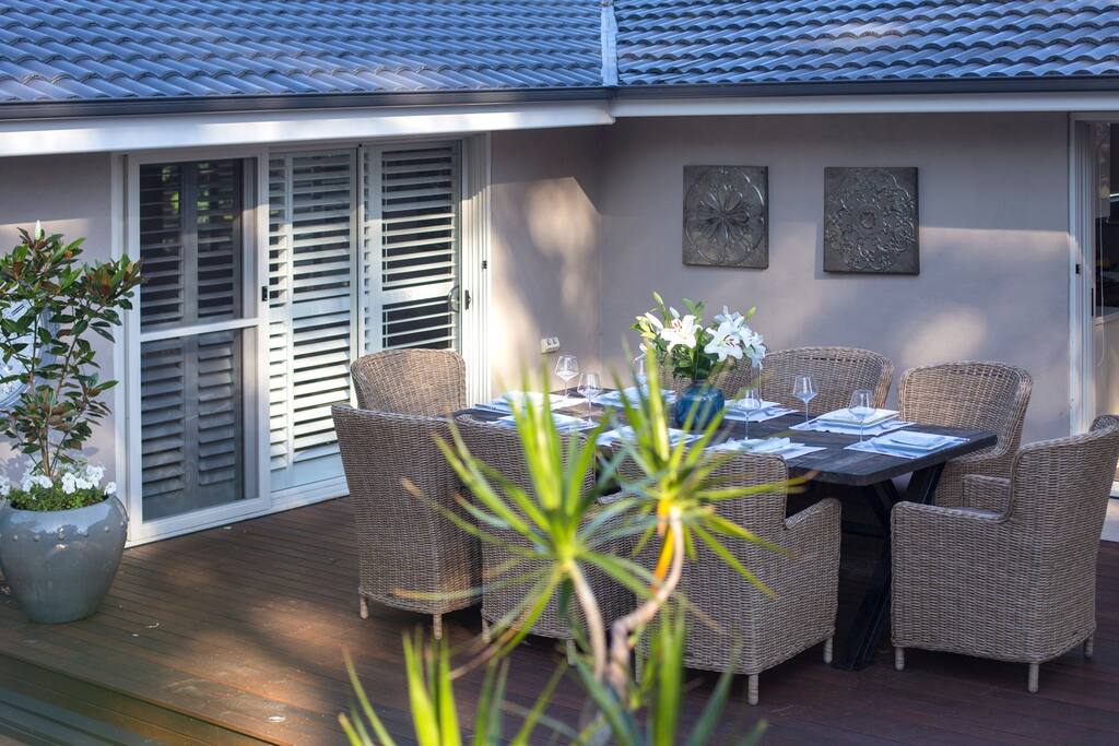 Main outdoor entertaining