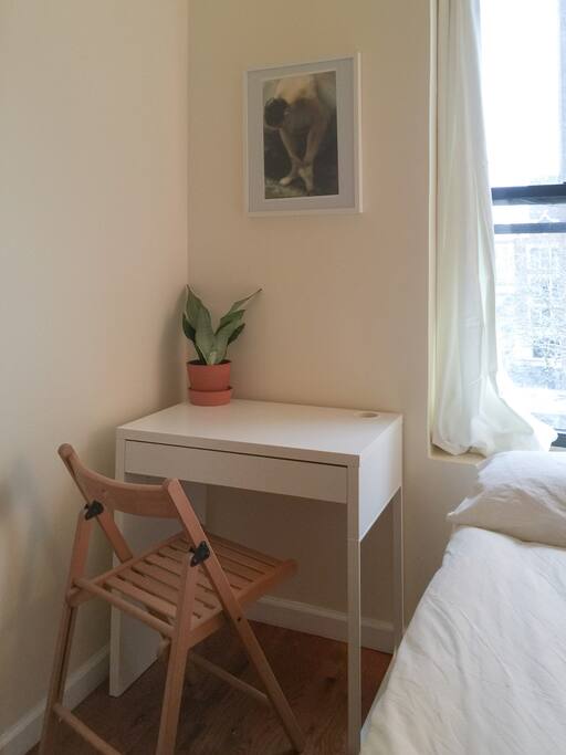private bedroom: work space
