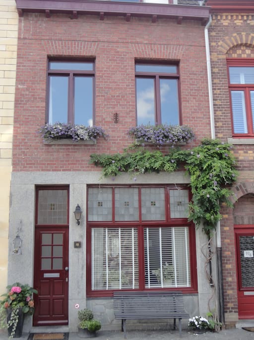 Aanzicht appartement begane grond