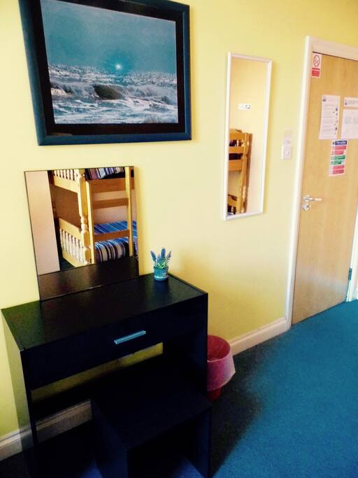 3-bed dorm