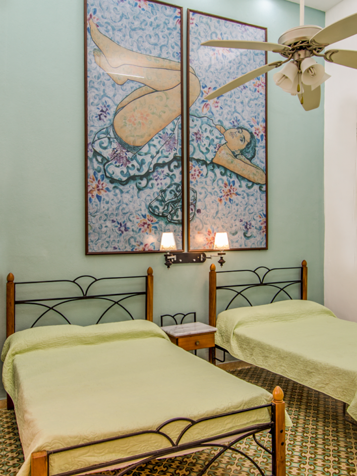 Spavaća soba s 2 kreveta