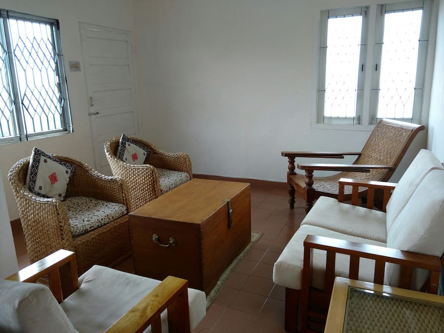 The living room