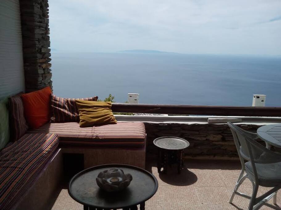 Andros Island House Mountain High Sleeps 4