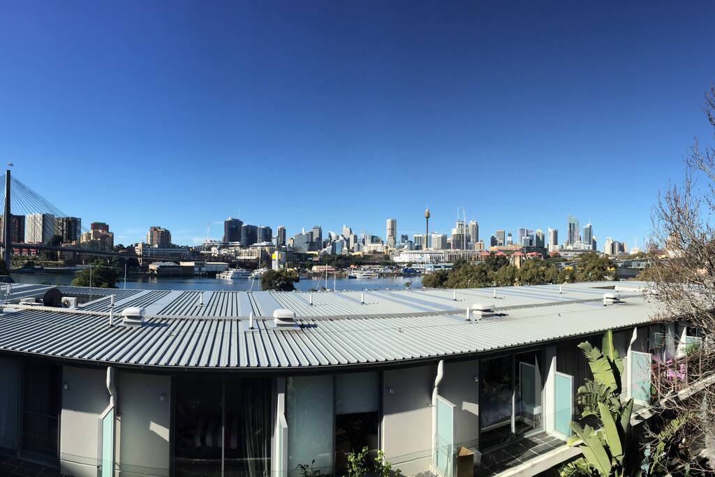 View from the balcony