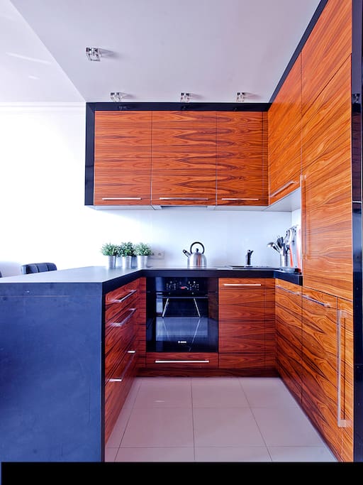 Kitchen with all necessary things