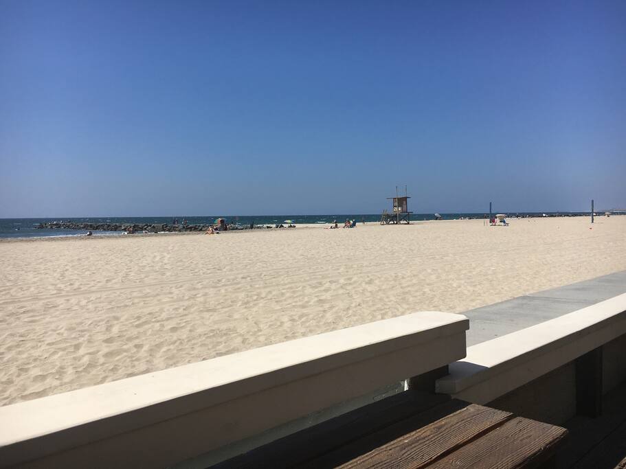 Beach view looking north