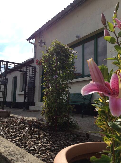The former barn and stable block have been converted into self contained accommodation
