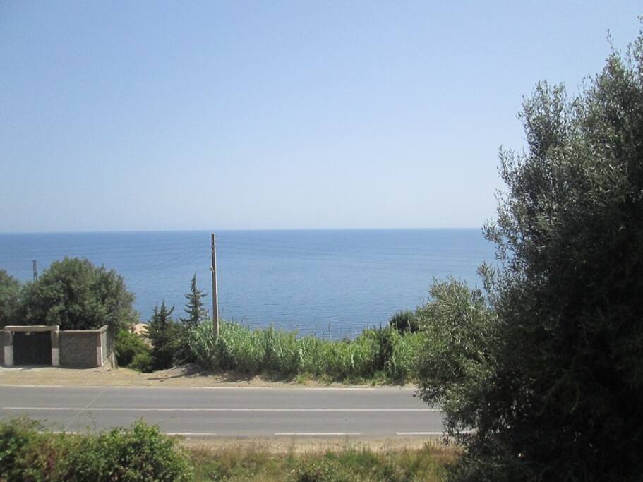 Vue Nord de la maison