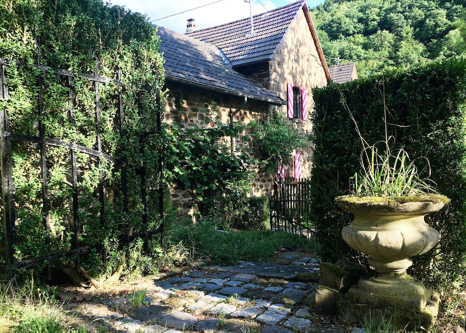 Garten Rückseite