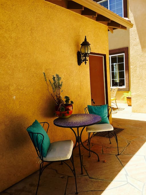 Entrance to casita